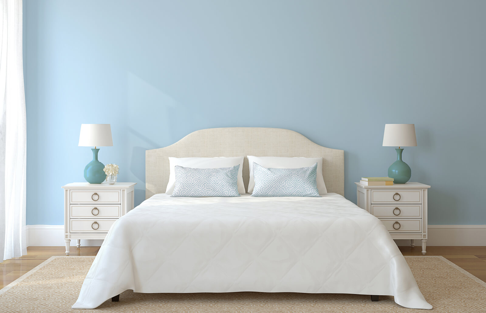 Giữ ga trải giường và gầm giường luôn sạch sẽ