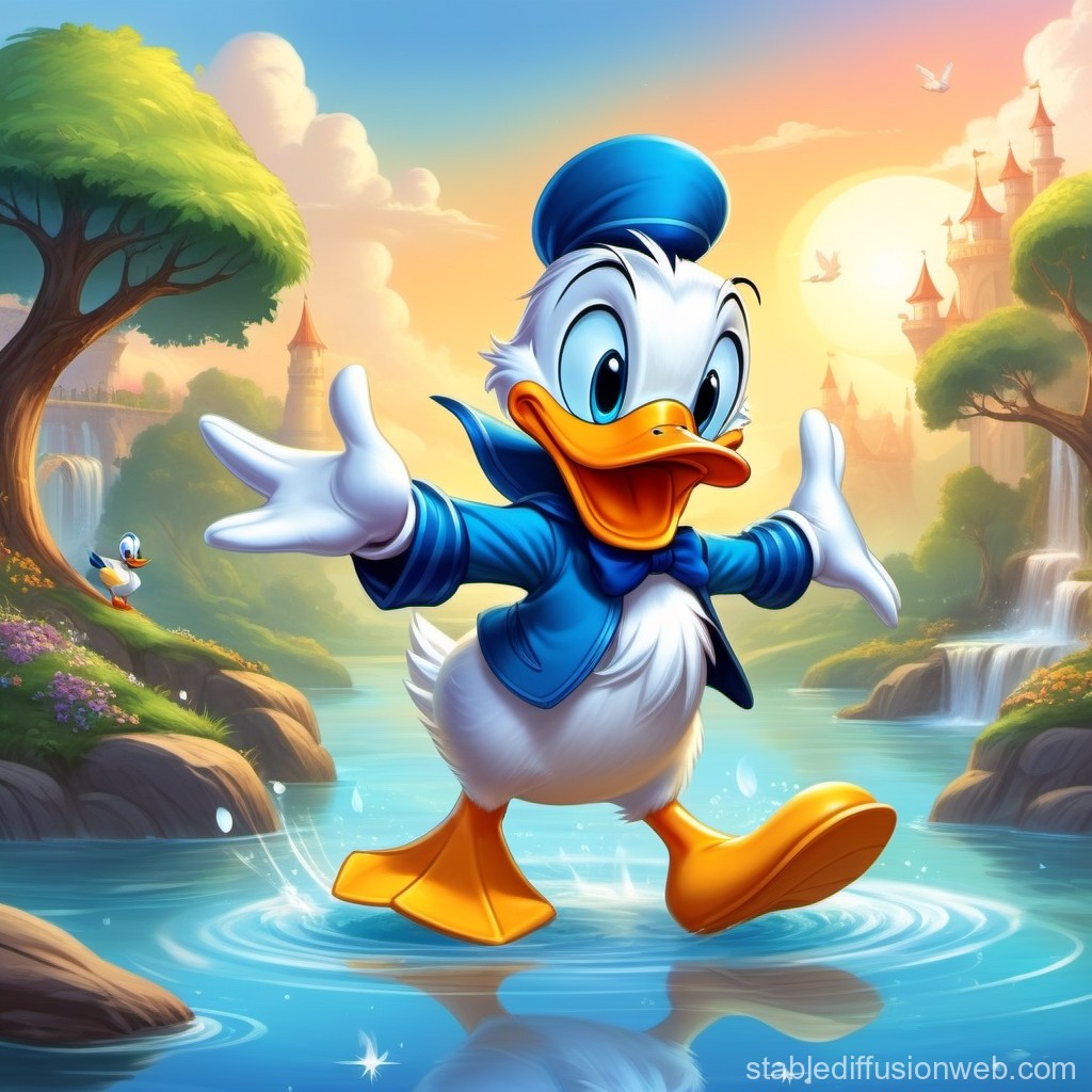 Tên các nhân vật hoạt hình Disney: Vịt Donald – Phim Donald Duck (1934)