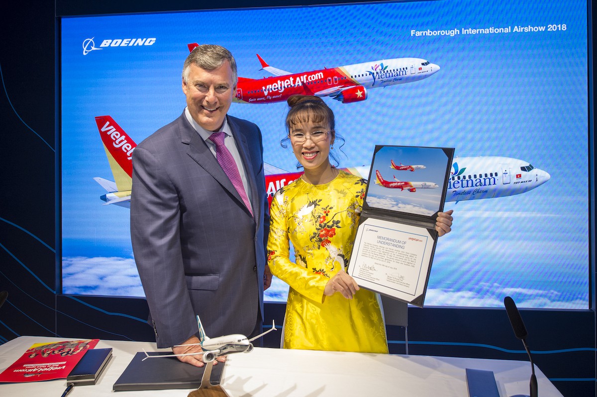 bà Thảo Vietjet
