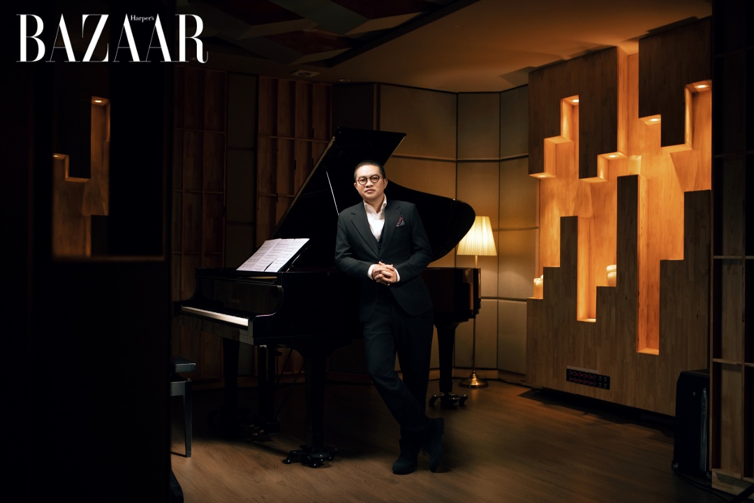 Chân dung nghệ sĩ piano Cường Tống.