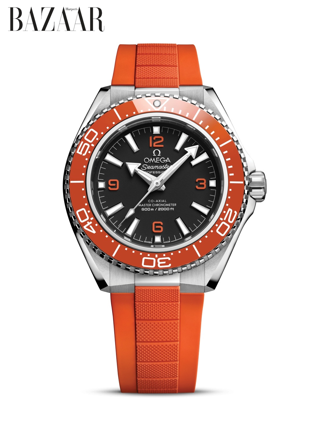 Phiên bản đồng hồ OMEGA Planet Ocean 2025, màu cam... 