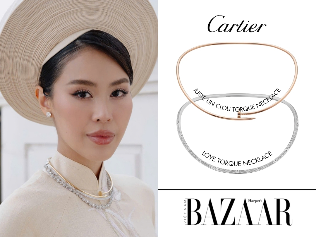 JUSTE UN CLOU TORQUE NECKLACE