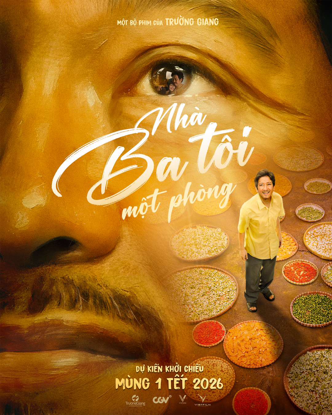 NHÀ BA TÔI MỘT PHÒNG - 1ST LOOK POSTER - KTHUOC SOCIAL 1412