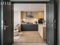 Bếp đối diện cửa chính: 6 lý do bất lợi và 4 cách hóa giải dễ áp dụng