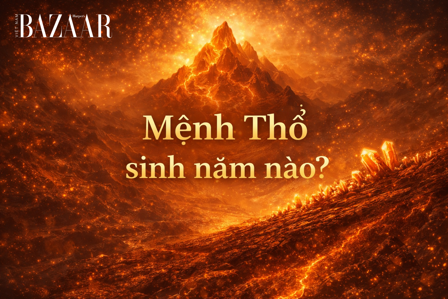 Mệnh Thổ sinh năm nào? Tính cách, sự nghiệp & nghề hợp