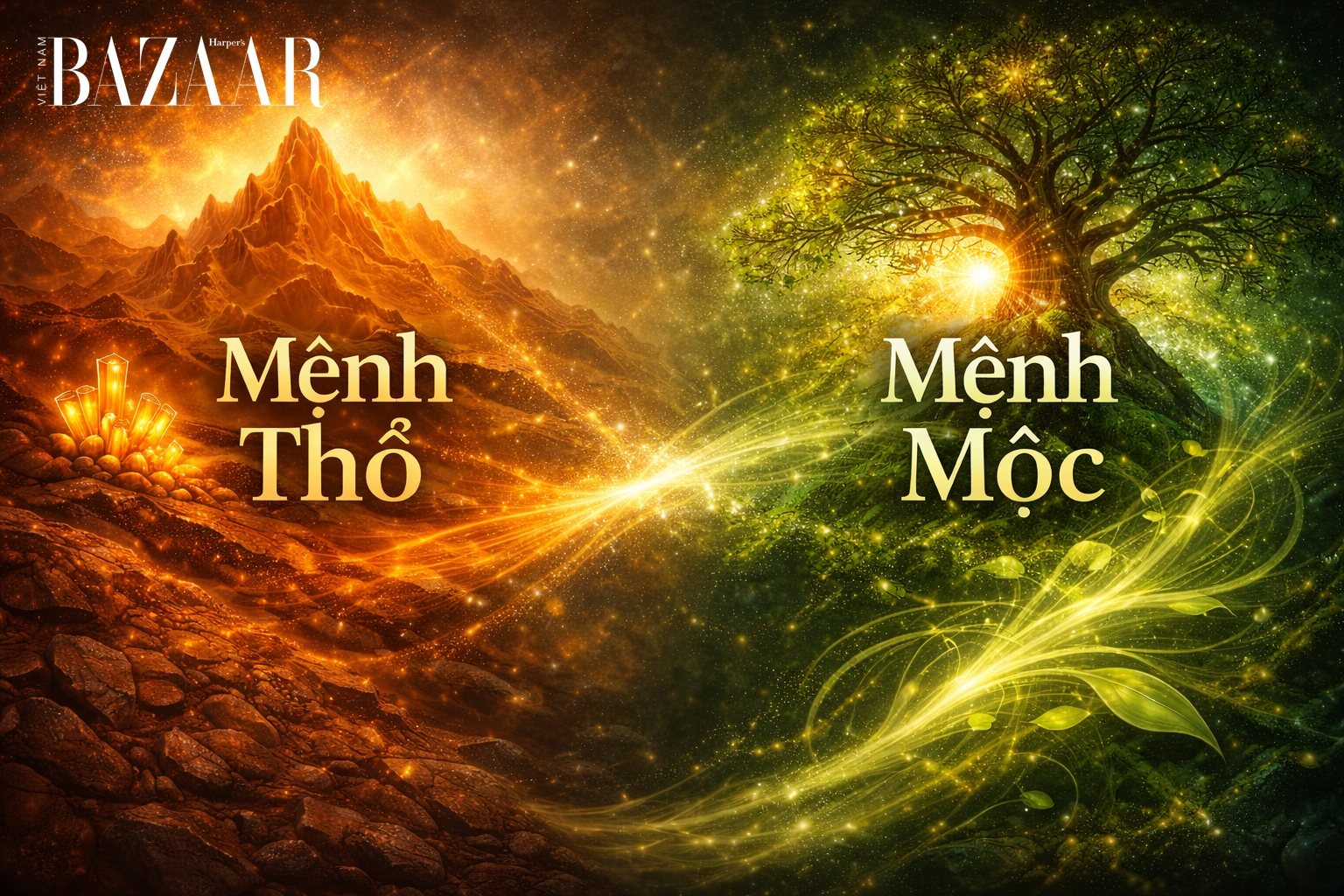 Mệnh Thổ và mệnh Mộc có hợp nhau không?