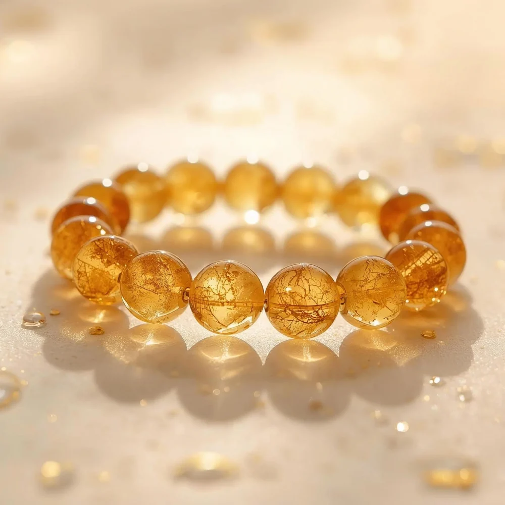 Vòng tay thạch anh vàng (Citrine)