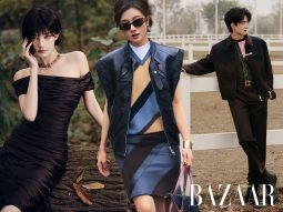 Versace đã trở lại lợi thế lớn nhất của mình với color-block