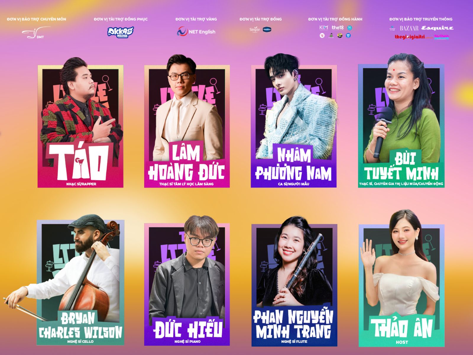 Nhâm Phương Nam, Rapper Táo sẽ có mặt trong dàn line up của Sống Chuẩn ...