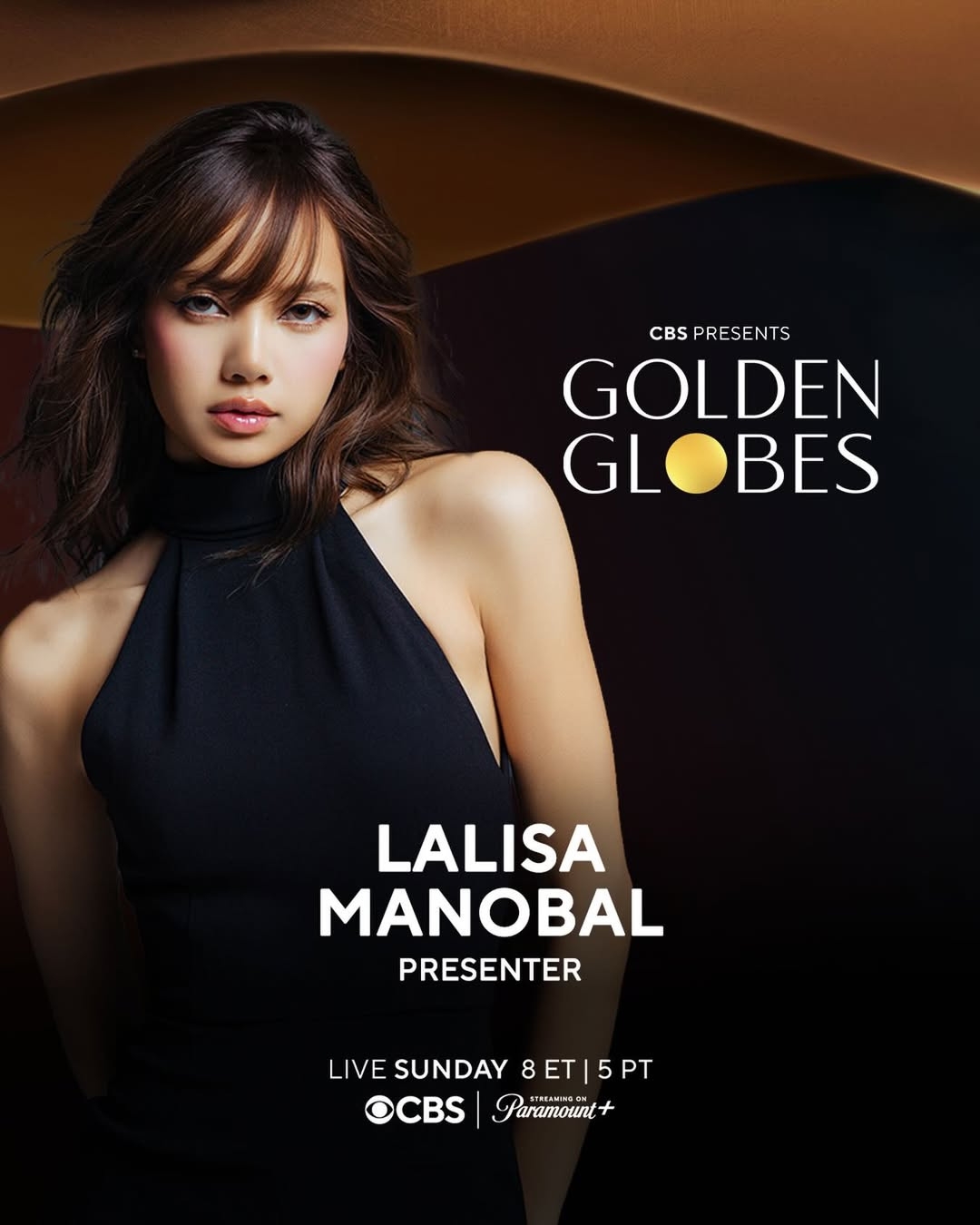 lisa trở thành người trao giải tại Golden globes (Quả cầu vàng) 2026