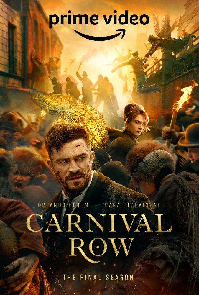 Các tập phim có sự tham gia của Orlando Bloom: Sinh vật thần thoại – Carnival row (2019–2023)