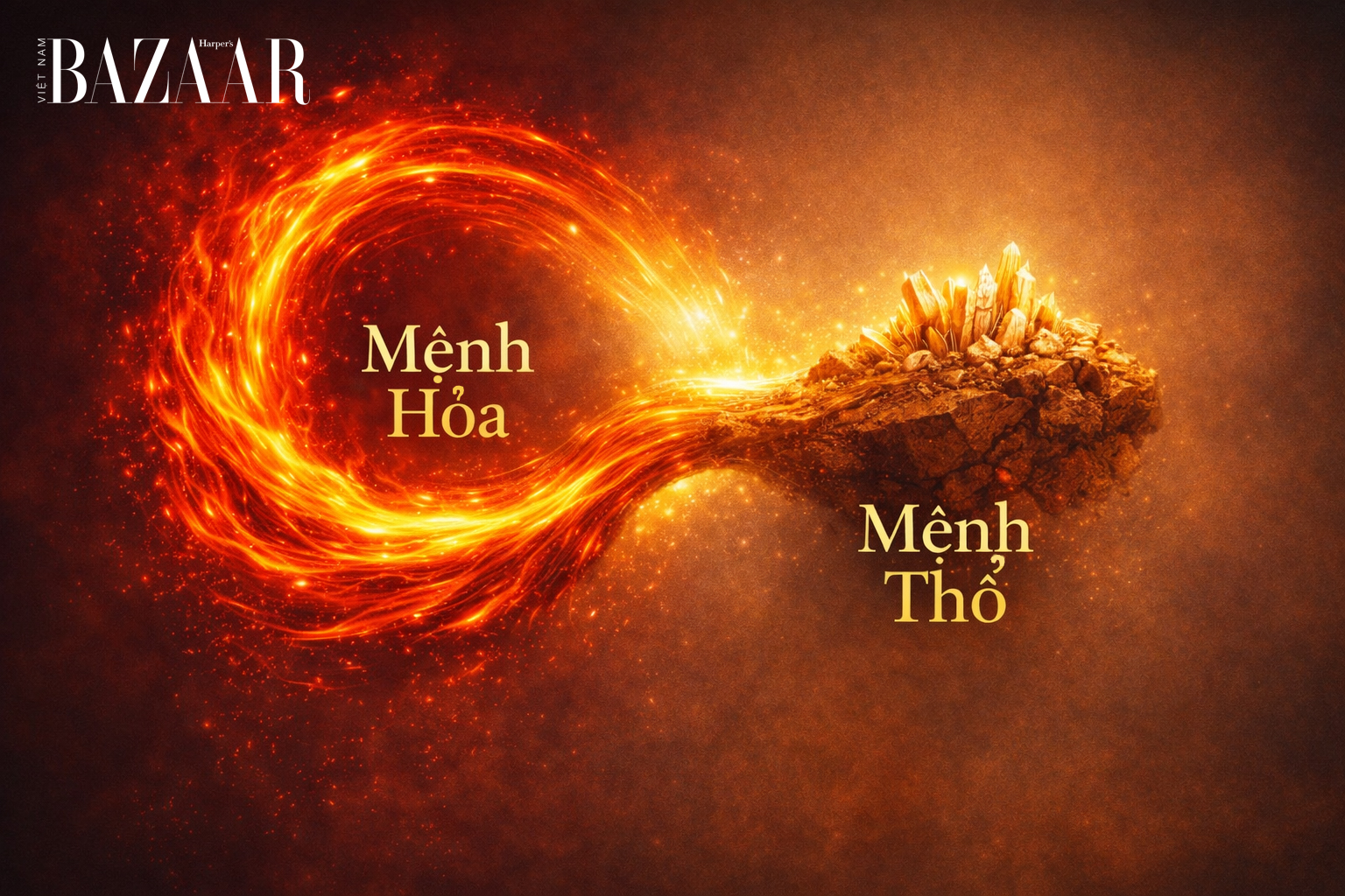 Chồng mệnh Hỏa vợ mệnh Thổ có hợp nhau không? Phân tích chi tiết theo nạp âm