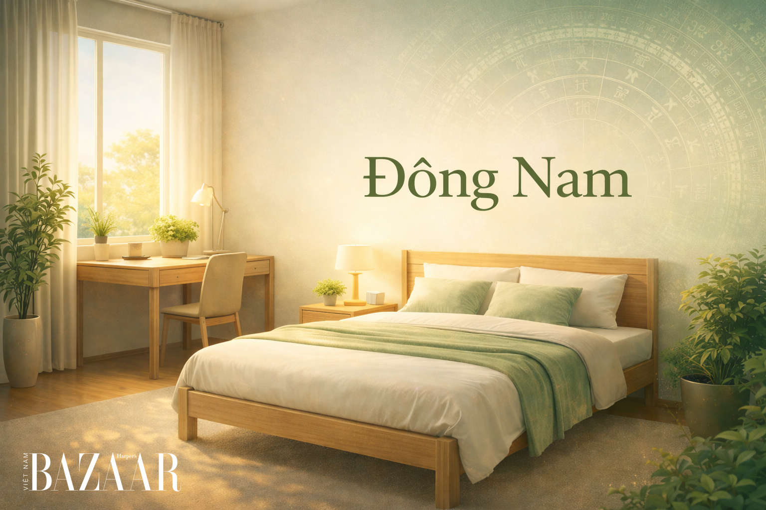 Tránh Hướng Đông và Đông Nam thuộc hành Mộc (Kim khắc Mộc)
