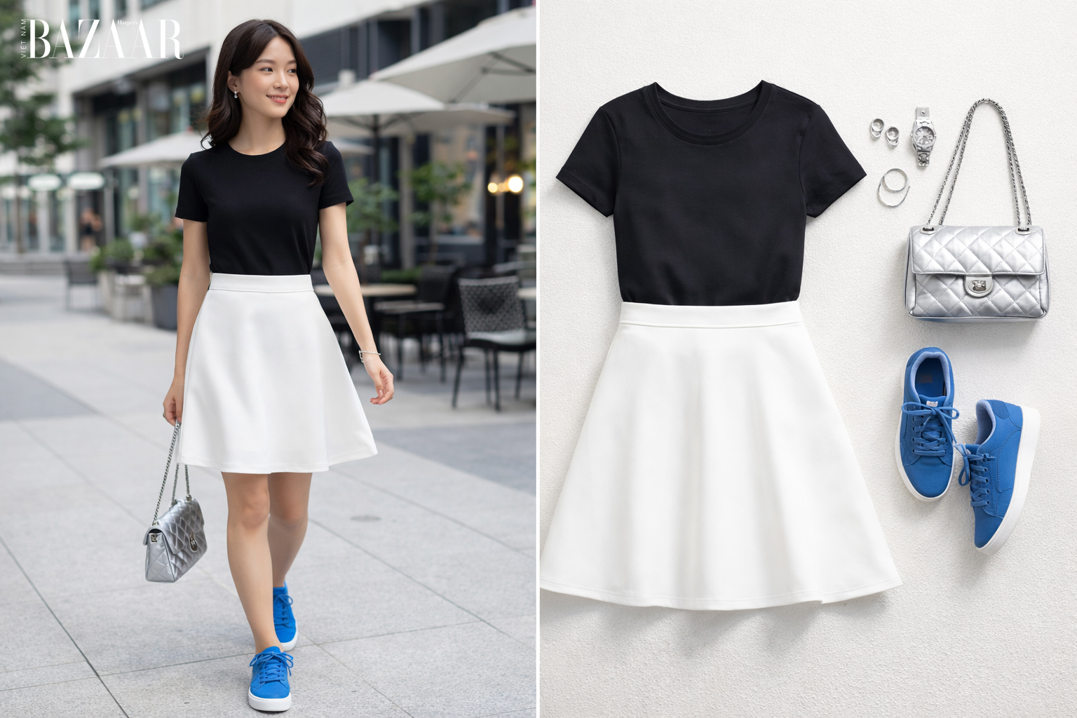 Nữ mệnh Thủy hợp màu gì khi chọn trang phục dạo phố?