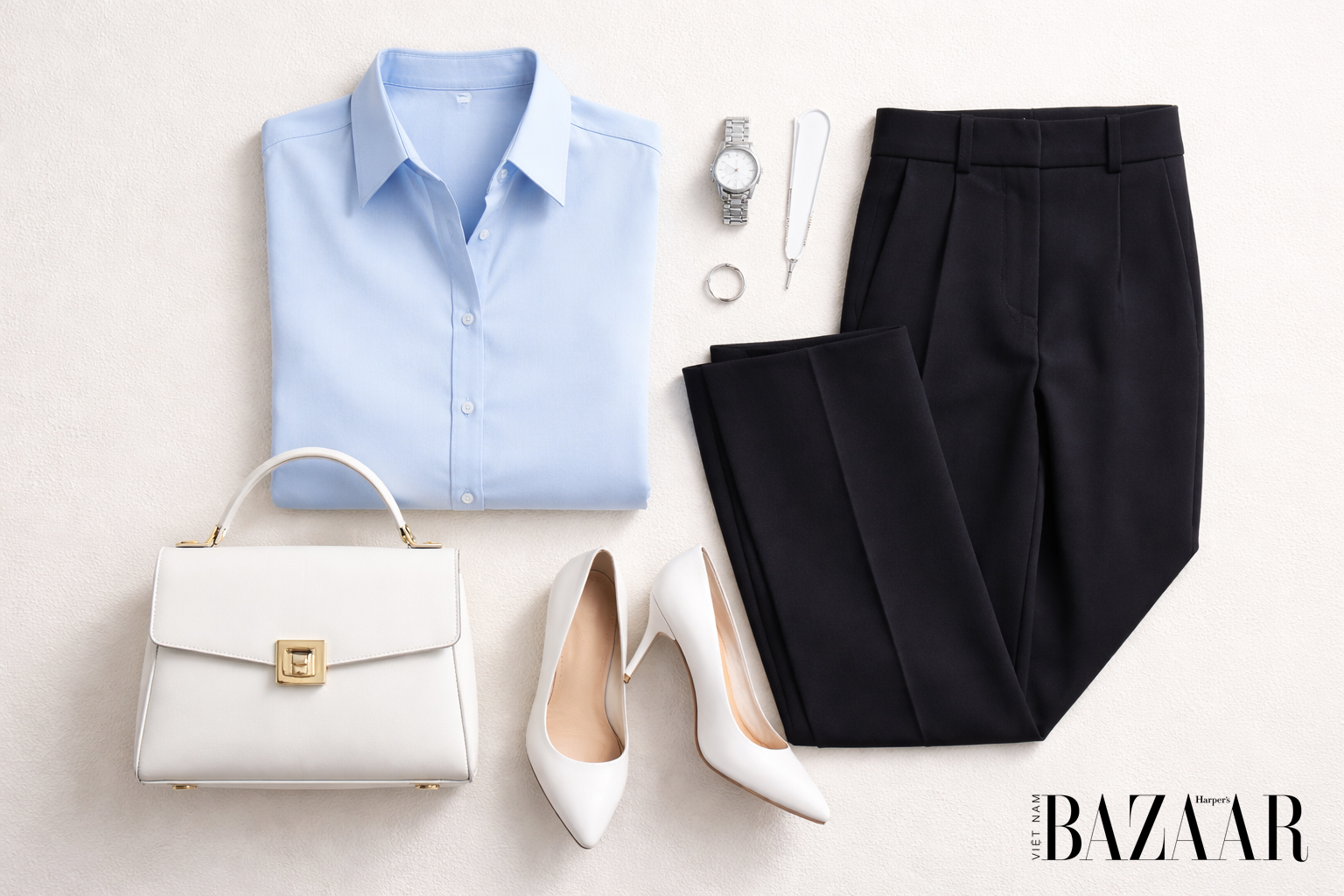 Trang phục công sở phù hợp với nữ mệnh Thủy