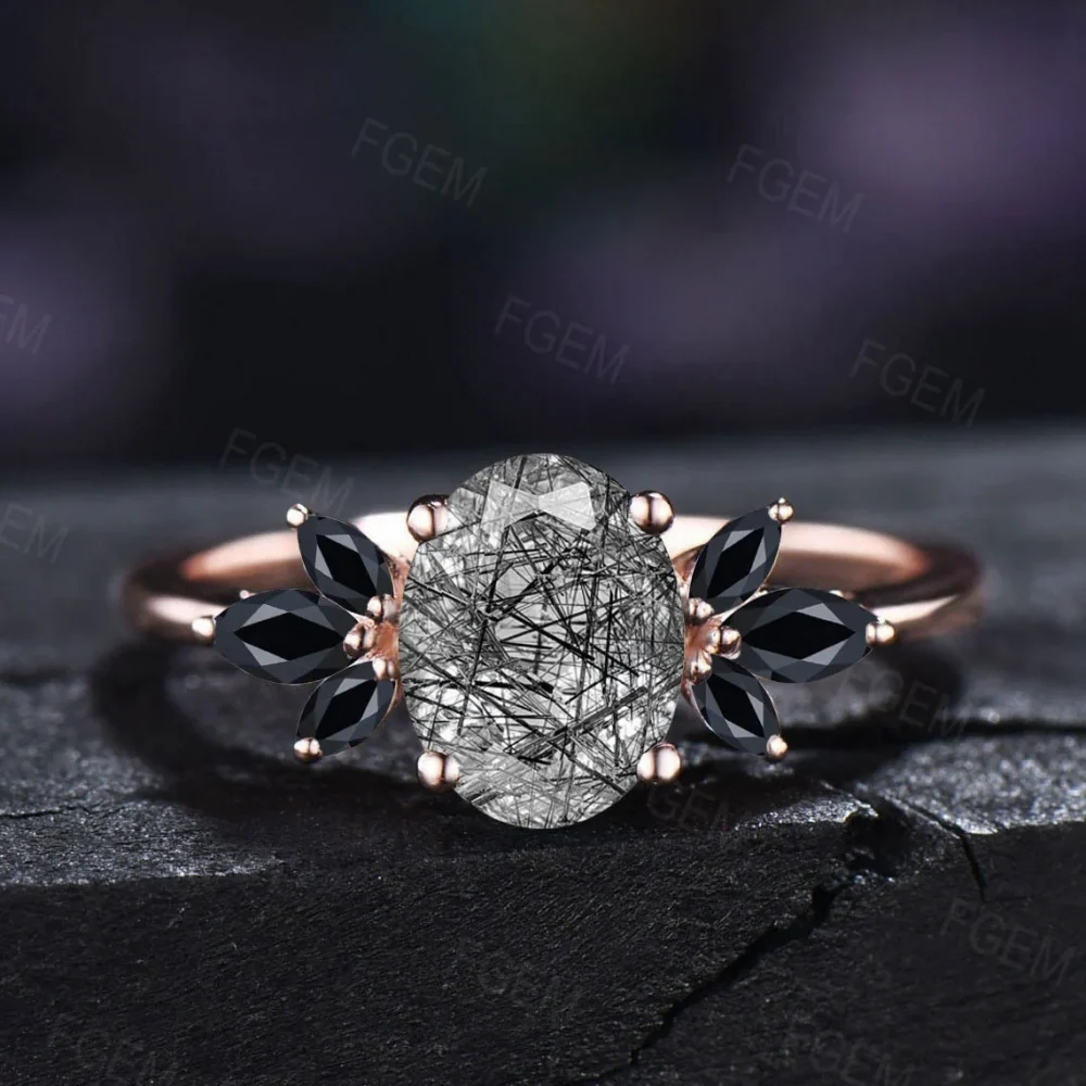 Black Rutilated Quartz