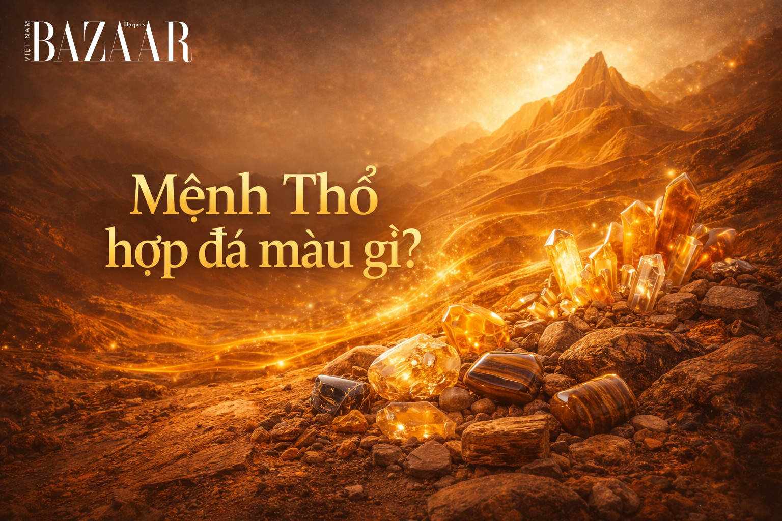 Mệnh Thổ nên đặt đá phong thủy ở đâu?