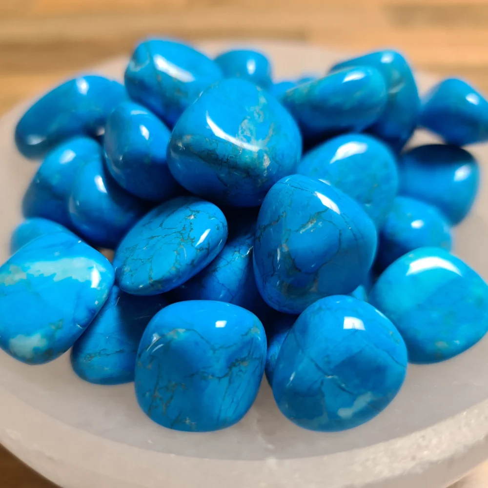 Đá Blue Howlite