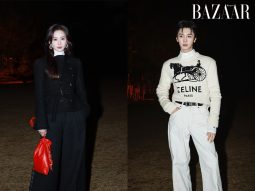 Lưu Thi Thi, Trần Triết Viễn gợi ý diện đồ đôi chơi Tết với CELINE