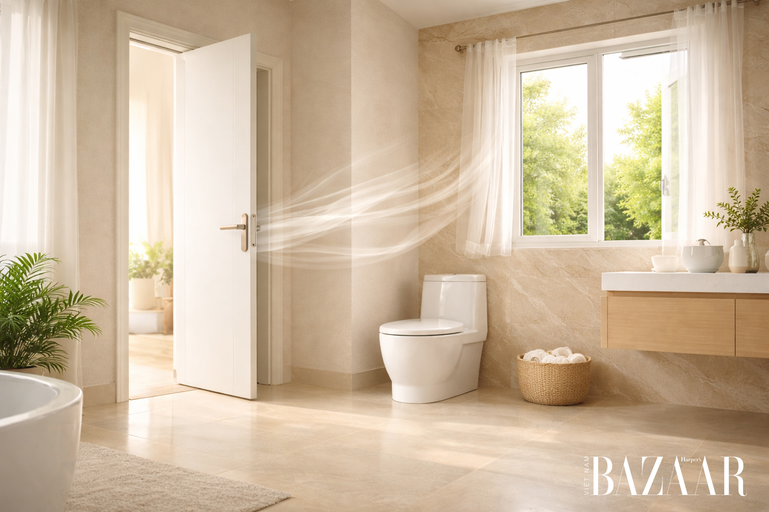 Cửa nên quay vào 1 trong 4 hướng tốt