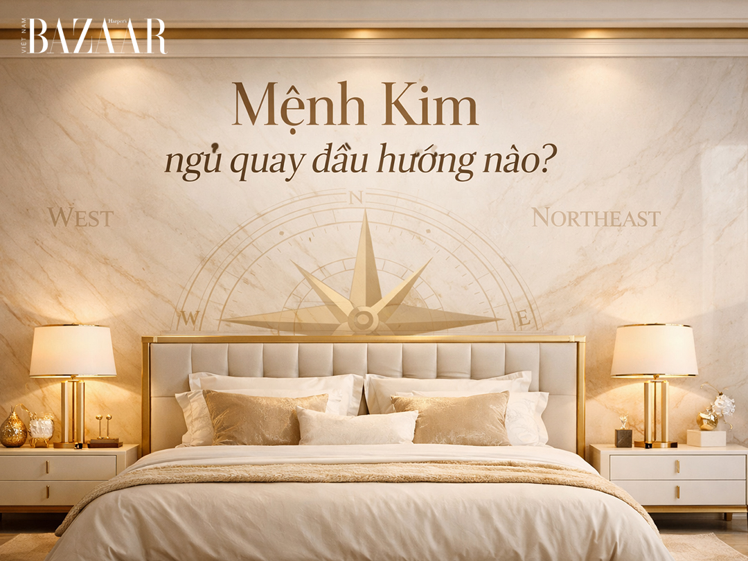 Mệnh Kim ngủ quay đầu hướng nào hợp phong thủy, dễ ngủ sâu?
