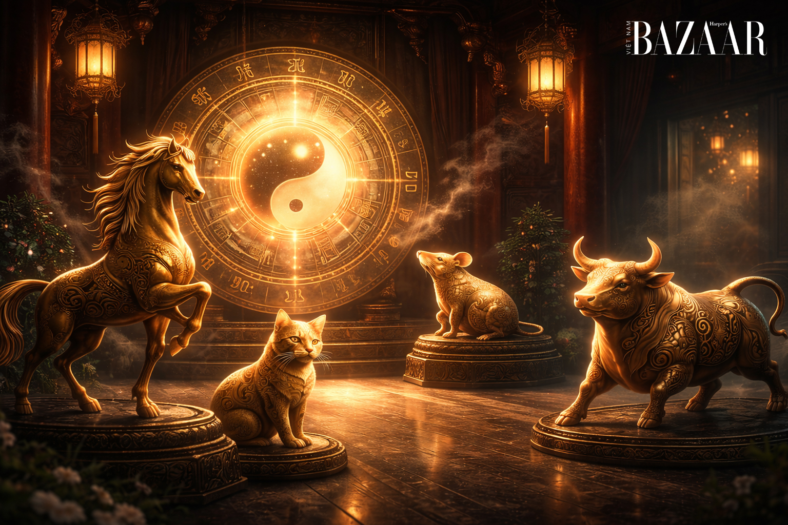 4 con giáp tý, sửu, mão ngọ