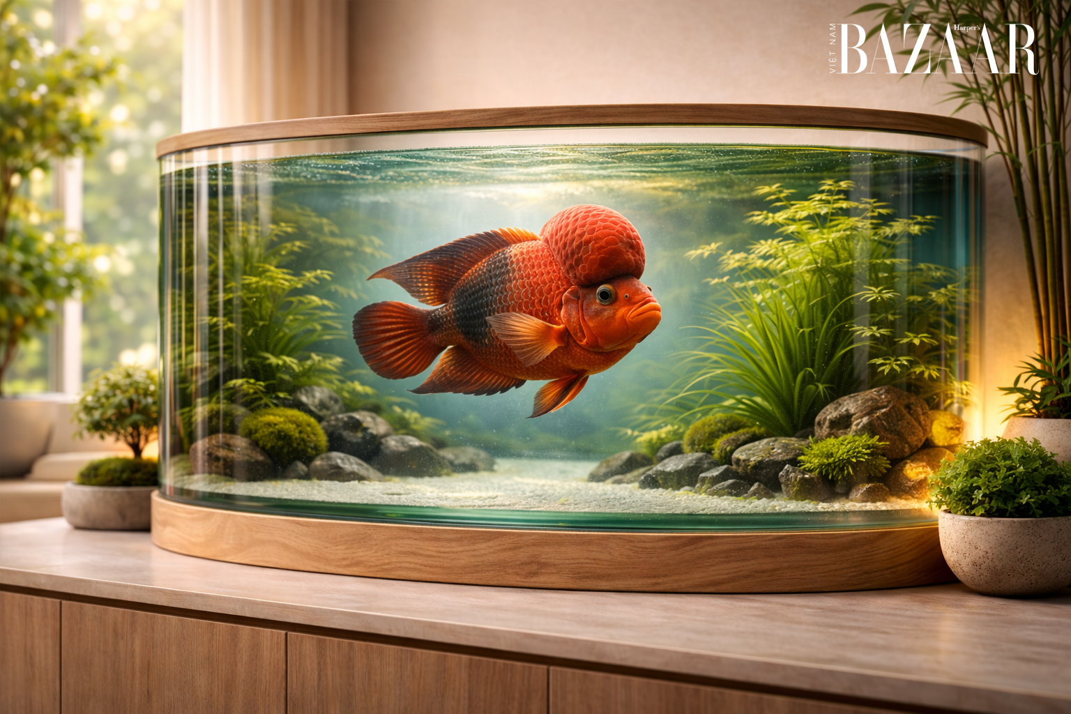 Nuôi cá phong thủy mệnh Mộc: Cá La Hán