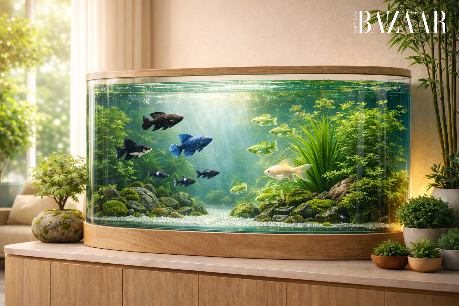 Số lượng cá nên nuôi