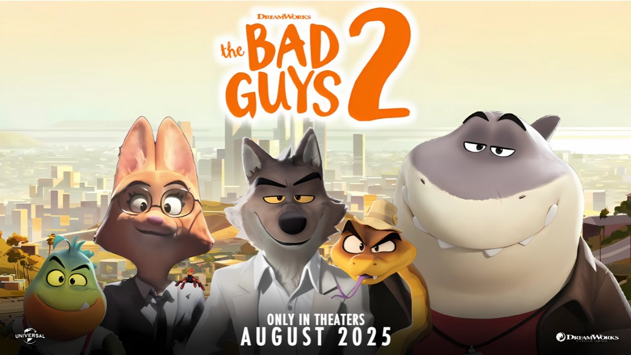 Phim hoạt hình 3D mới nhất: Băng đảng quái kiệt 2 – The bad guys 2 (2025)