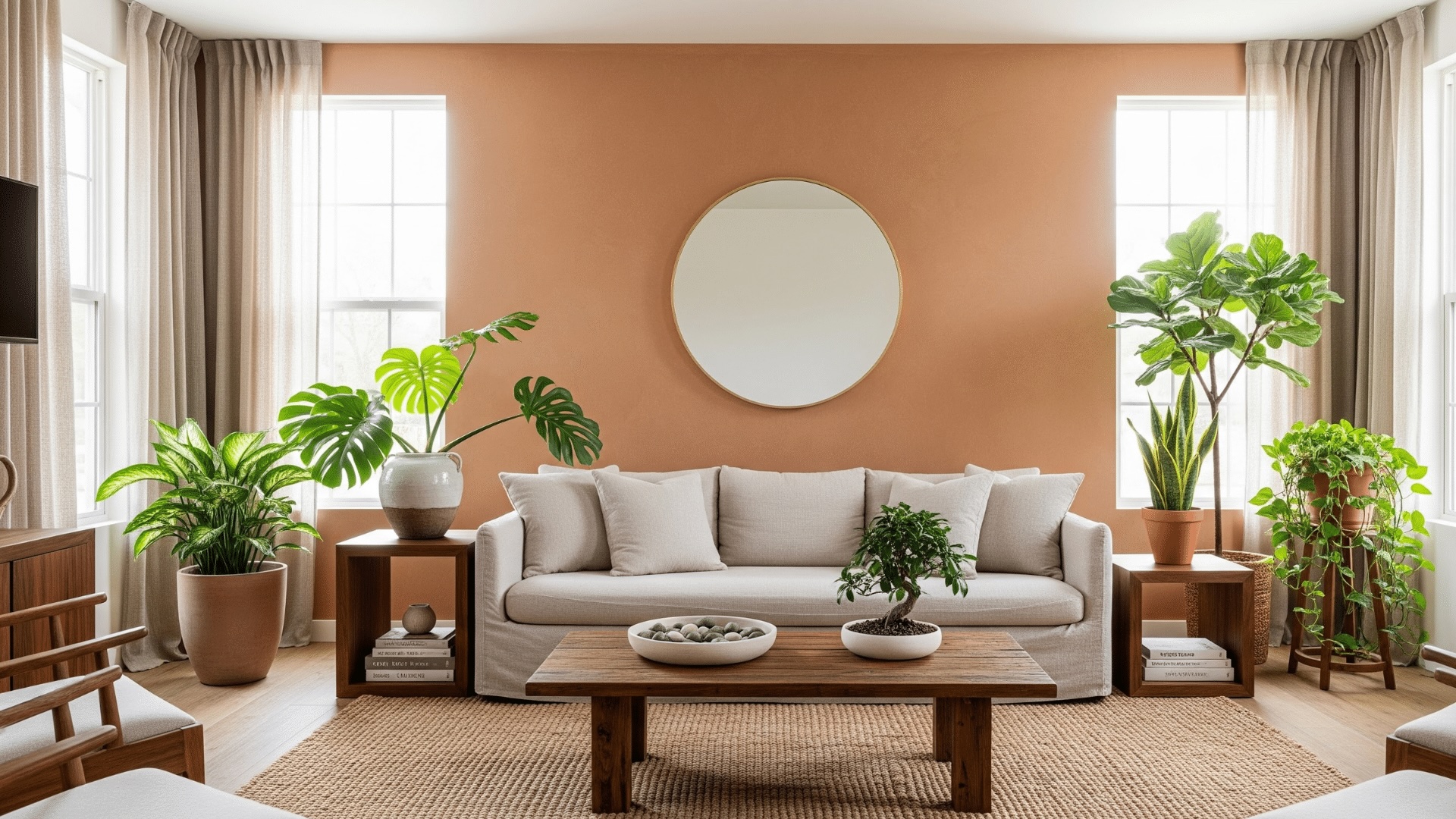 Bố trí cây xanh hợp lý