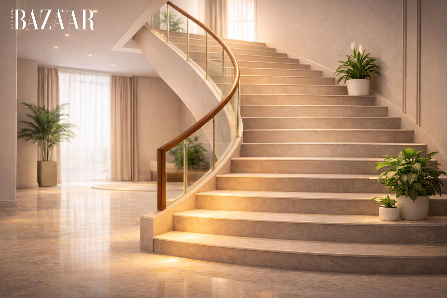 Cách hóa giải khi số bậc cầu thang phong thủy chưa hợp