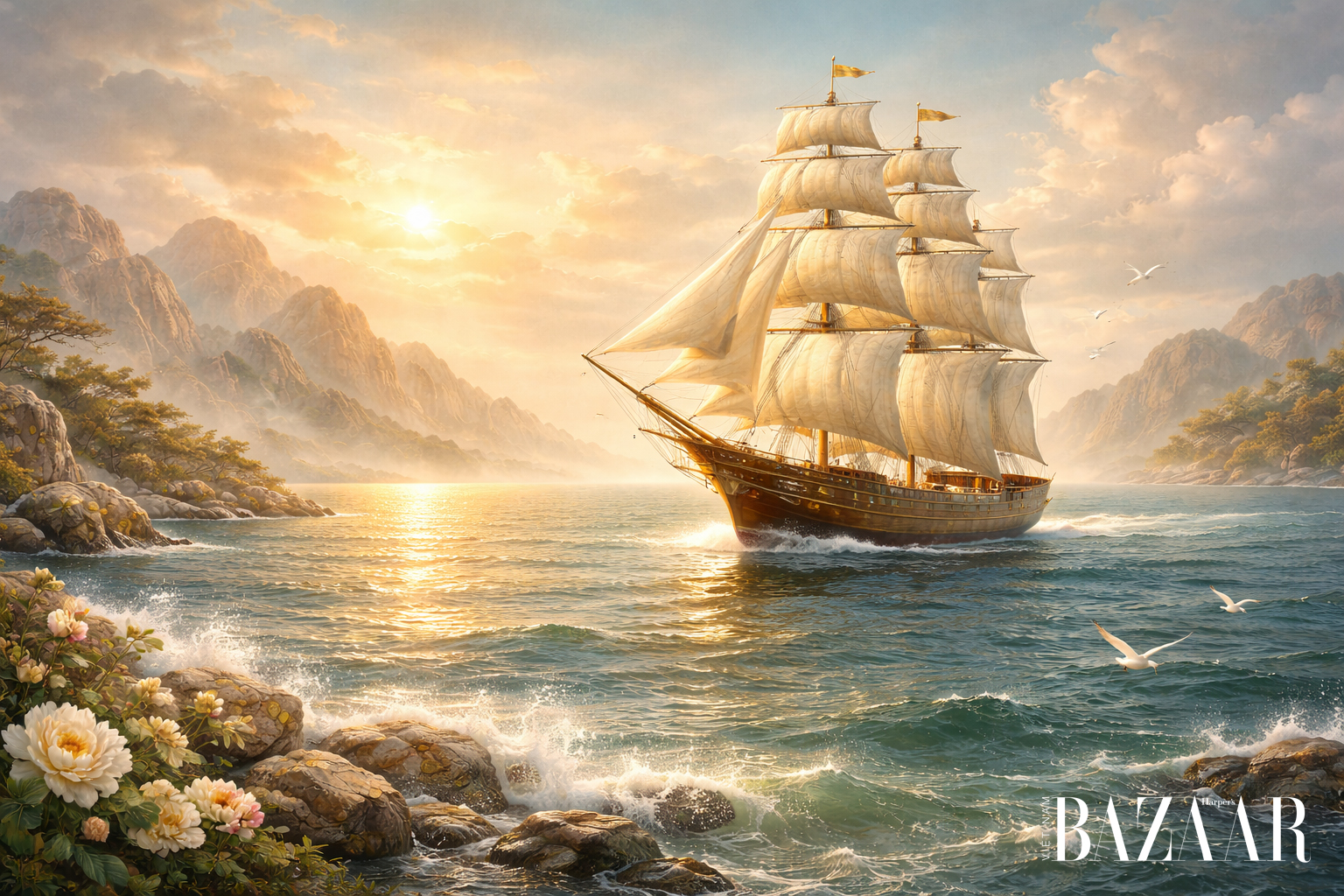 Tranh thuận buồm xuôi gió