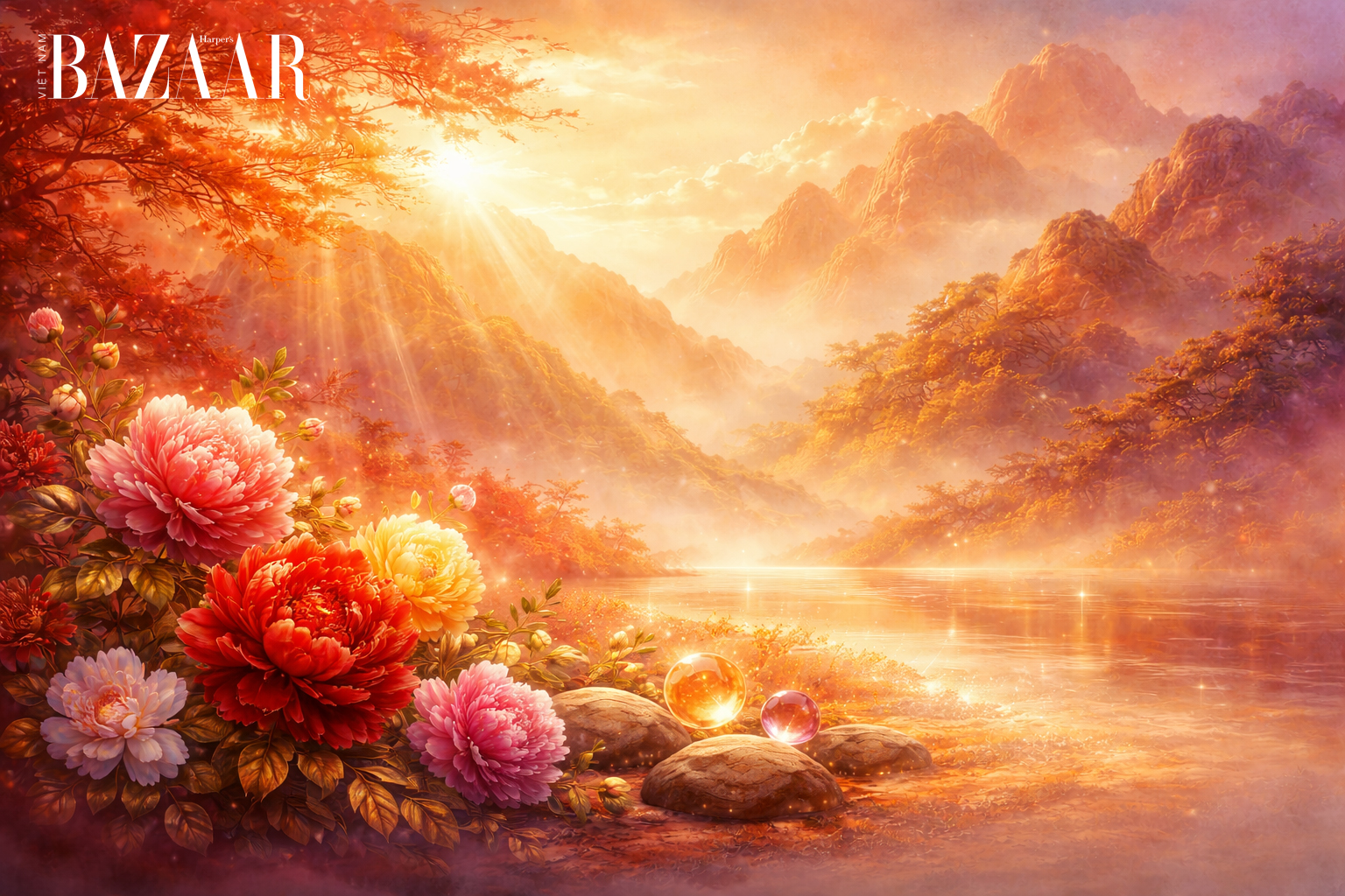 Chọn đúng màu sắc tranh treo tường phòng khách phong thủy