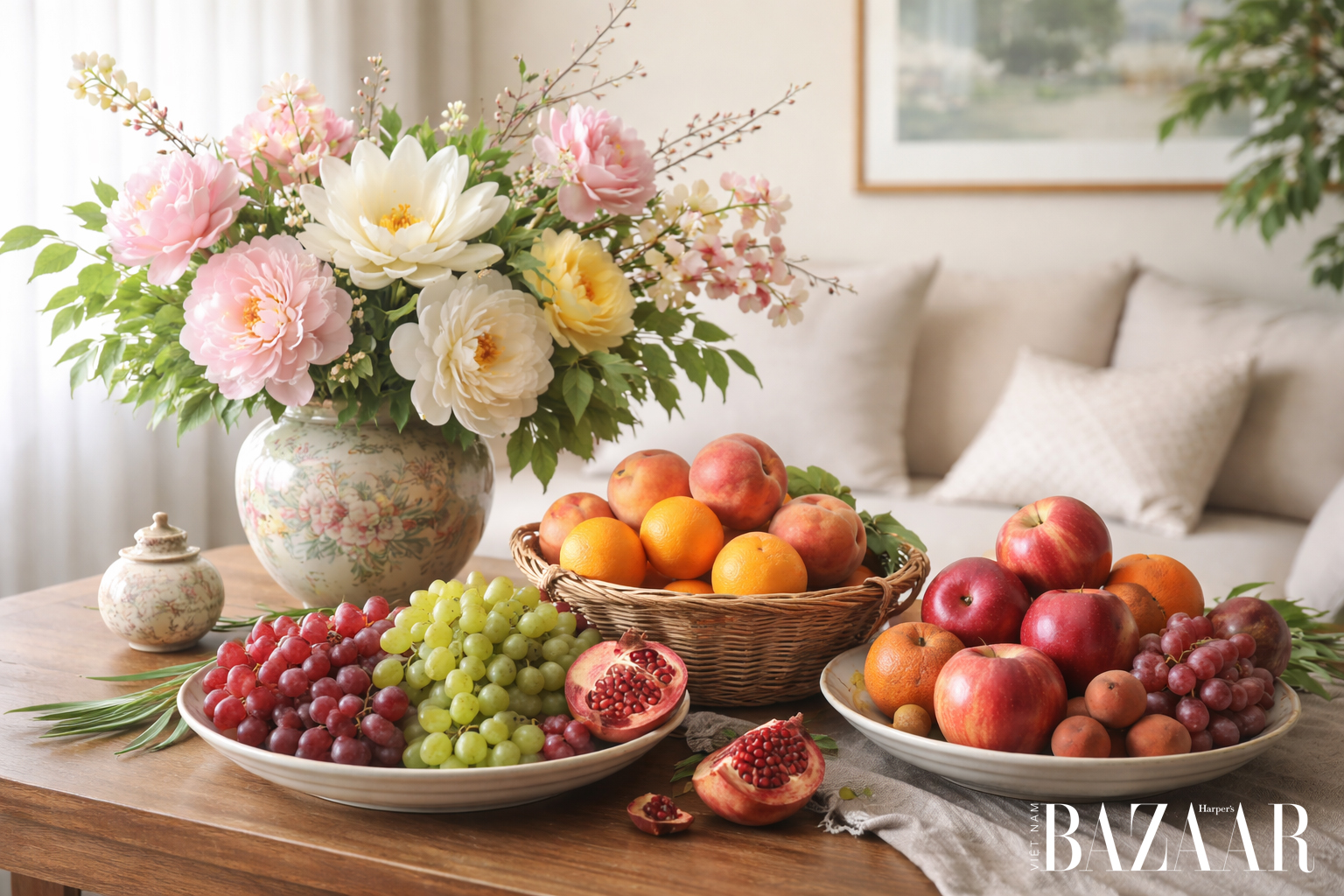 Vì sao nên treo tranh phong thủy phòng khách?