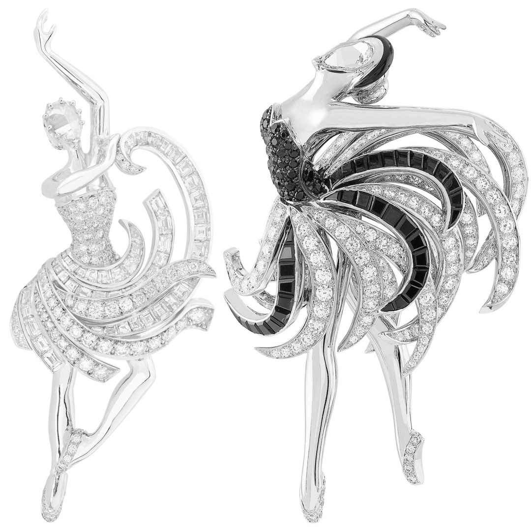 Các thiết kế trong bộ sưu tập Ballet Précieux của Van Cleef & Arpels. 
