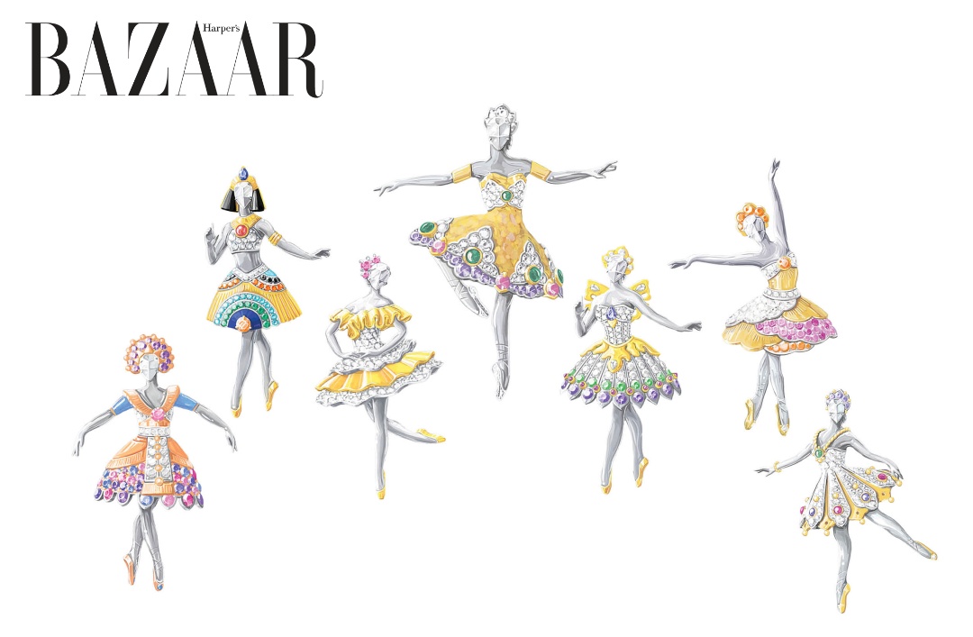 các thiết kế thuộc bộ sưu tập Ballet Précieux