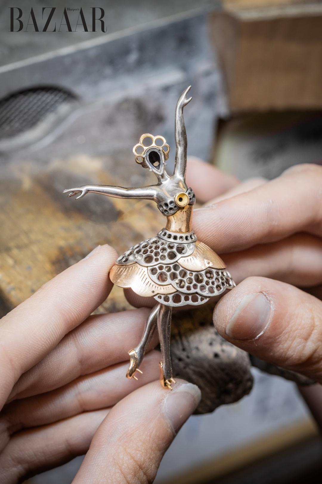 Qúa trình chế tác bộ sưu tập Ballet Précieux. 