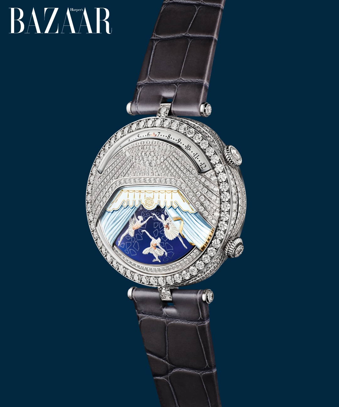 Đồng hồ Lady Arpels Ballerine Musicale Diamant