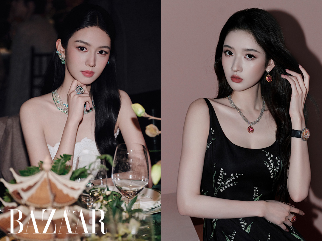 Tỷ muội hào môn Châu Dã và Vương Ngọc Văn dự sự kiện Dior