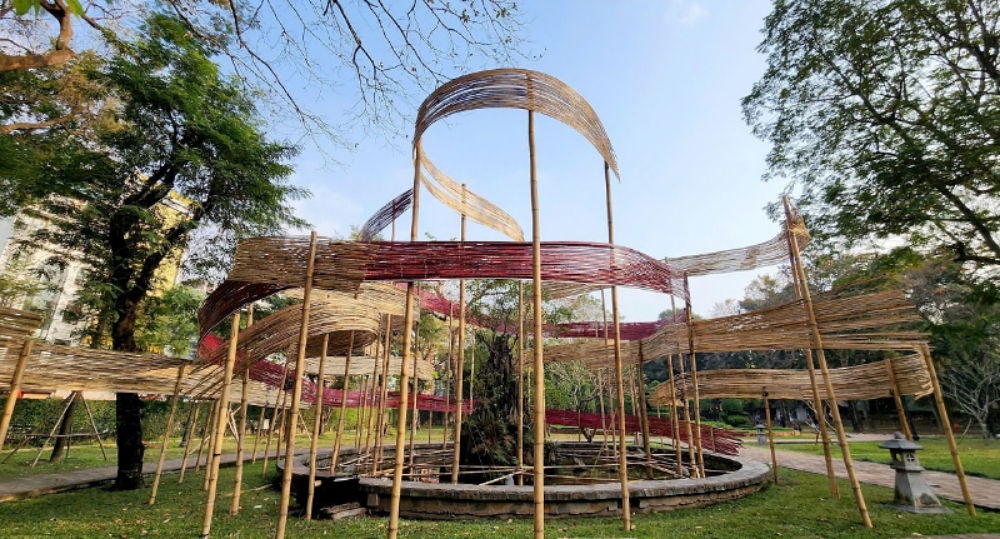 Vườn ánh sáng tại Văn Miếu kết hợp nghệ thuật sáng tạo và bản sắc văn hóa dân tộc插图2