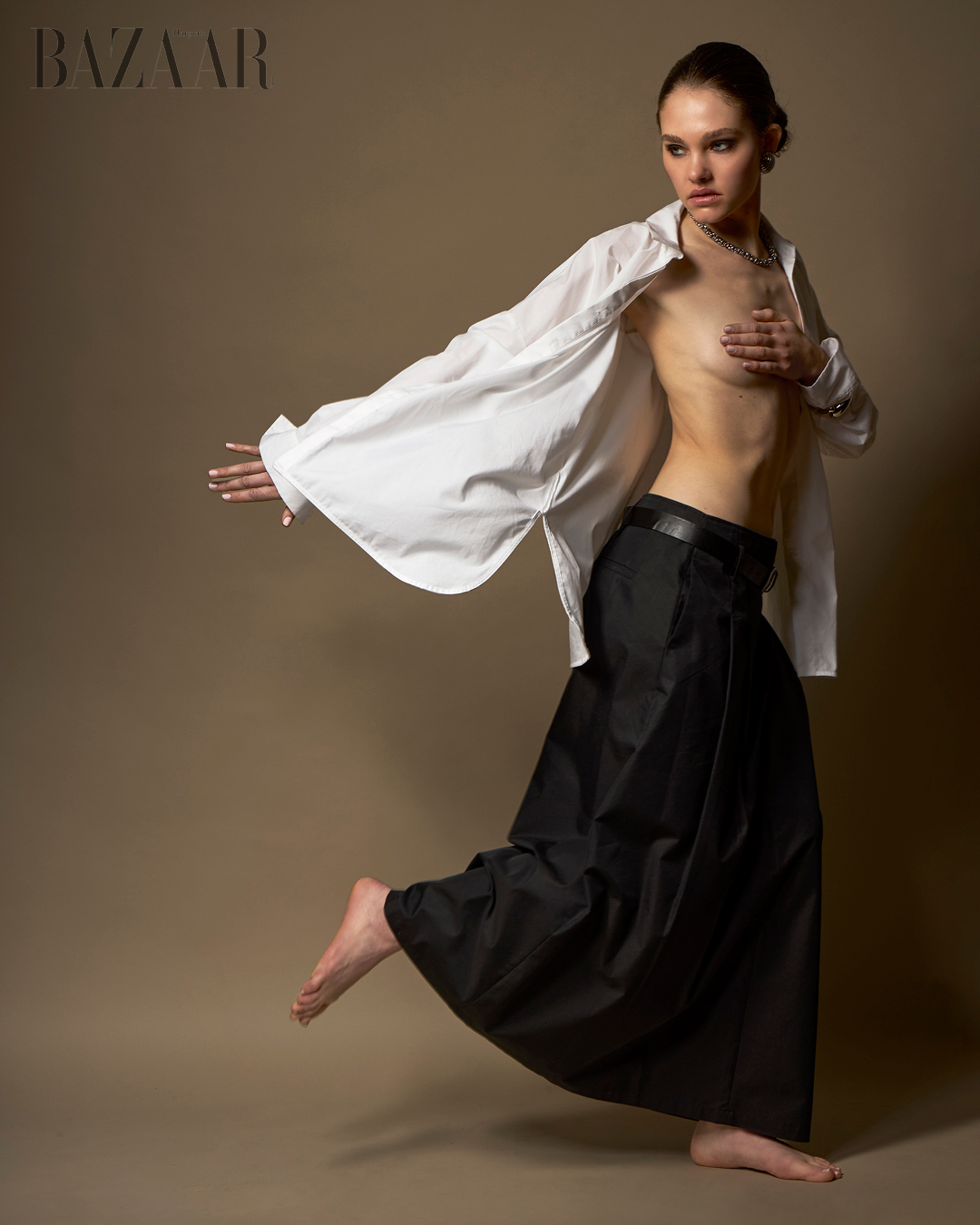 Phong cách thời trang liên tục thay đổi và biến hóa giữa ngày và đêm 1 – Phóng khoáng buổi sáng.