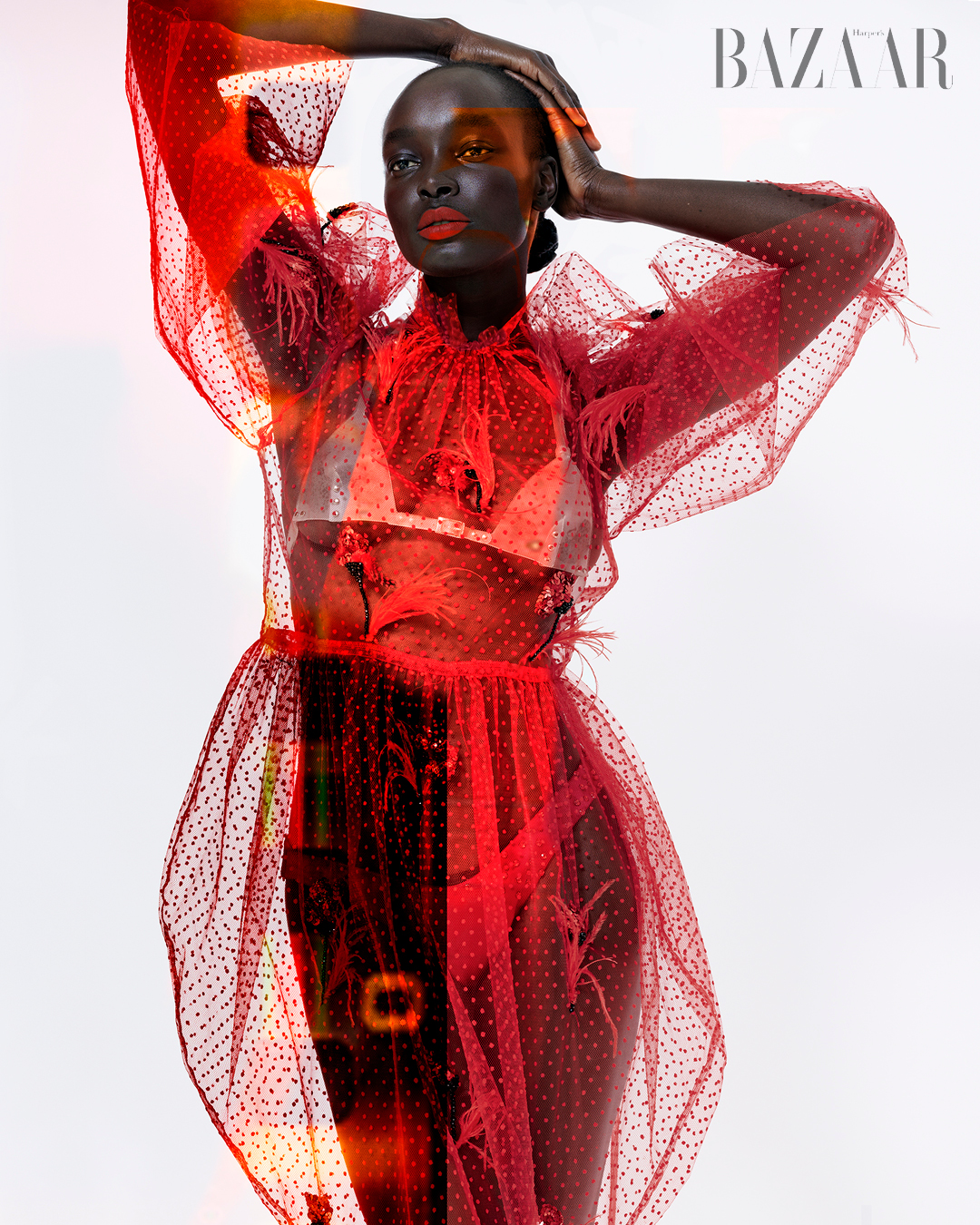 Tác phẩm điêu khắc màu đỏ thắm插图7