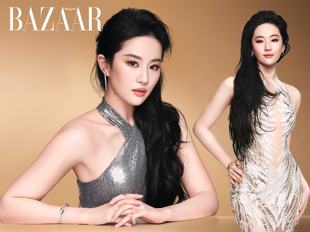 Lưu Diệc Phi gây rúng động Cbiz khi diện đầm Lê Thanh Hòa插图