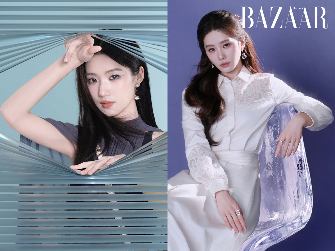 Lư Dục Hiểu và Lưu Thi Thi “đánh chiếm” mùa hè với sắc xanh dương