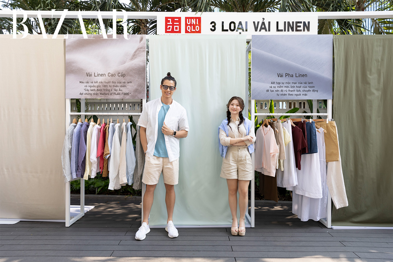 Linen Xuân Hè 2026: UNIQLO viết lại câu chuyện của một chất liệu “khó chiều”插图5 Linen Xuân Hè 2026: UNIQLO viết lại câu chuyện của một chất liệu “khó chiều”插图5
