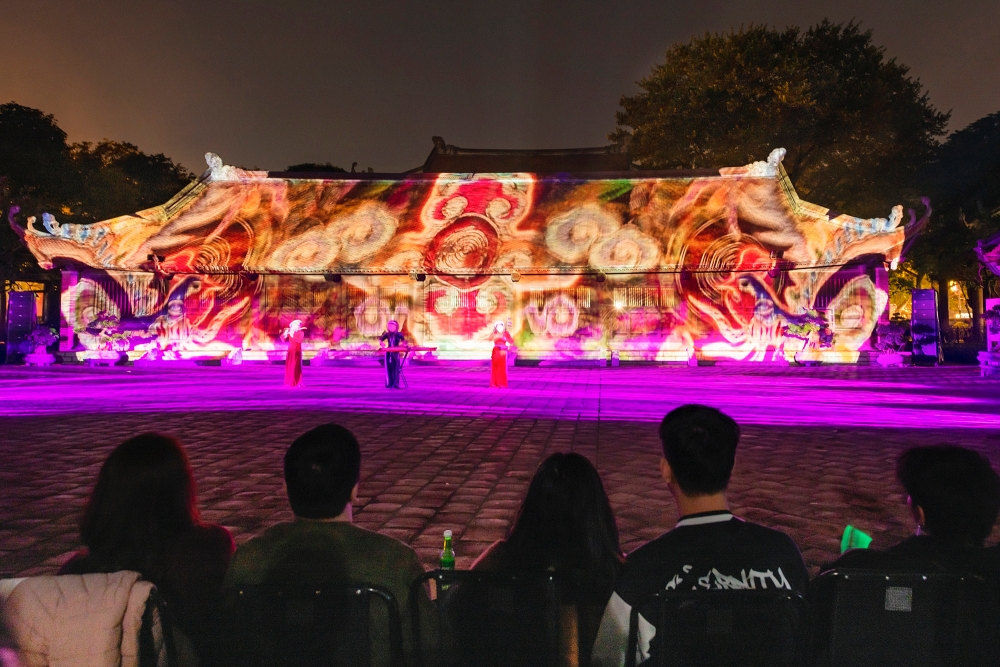 Vườn ánh sáng tại Văn Miếu kết hợp nghệ thuật sáng tạo và bản sắc văn hóa dân tộc插图3