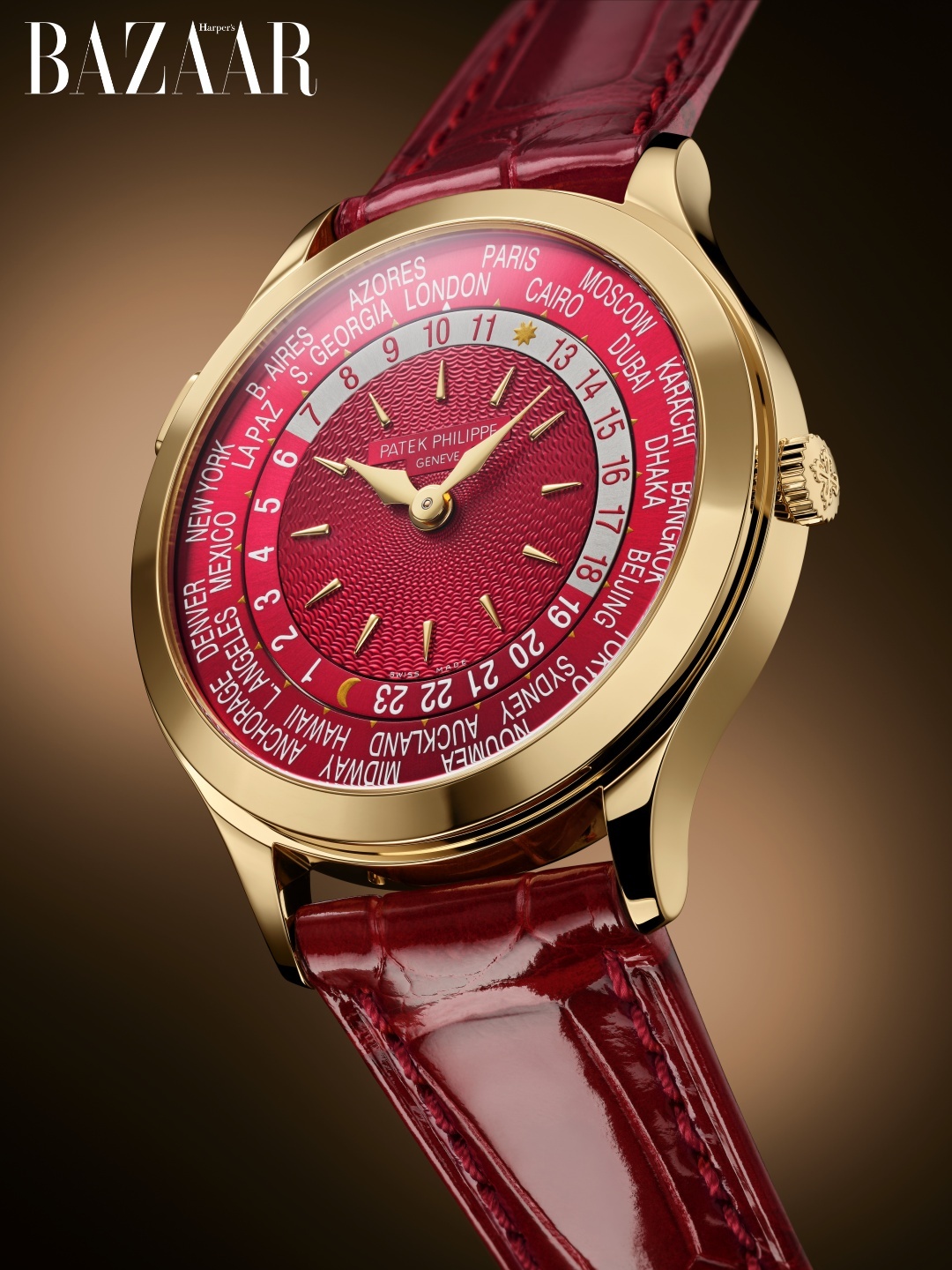 Đồng hồ Patek Philippe Ref.7129J-001 World Time: Biểu tượng du hành插图3