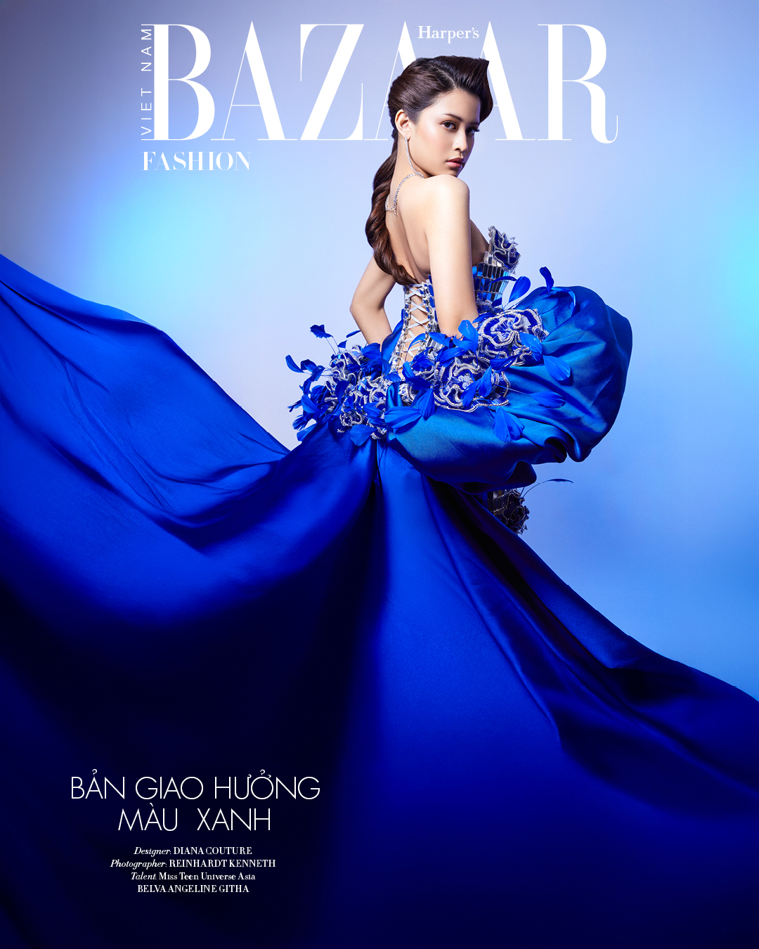 Giao hưởng màu xanh | Diana Couture | Belva Angeline Githa 1