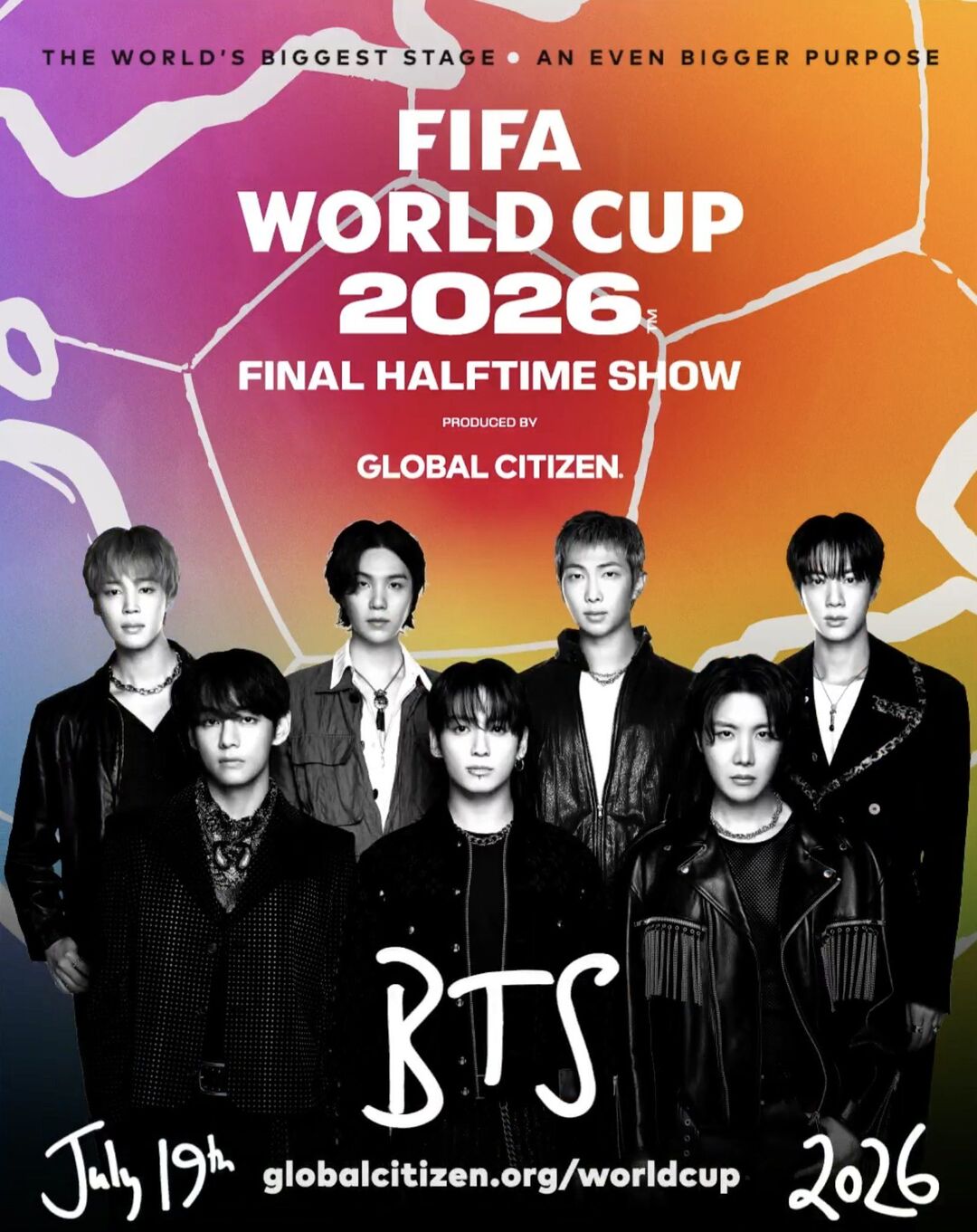 Vai trò tại FIFA World Cup 2026 của Lisa (BLACKPINK) và BTS có gì khác nhau?插图4 bzvn-bts-fifa-world-cup-2026-halftime-show-chung-ket