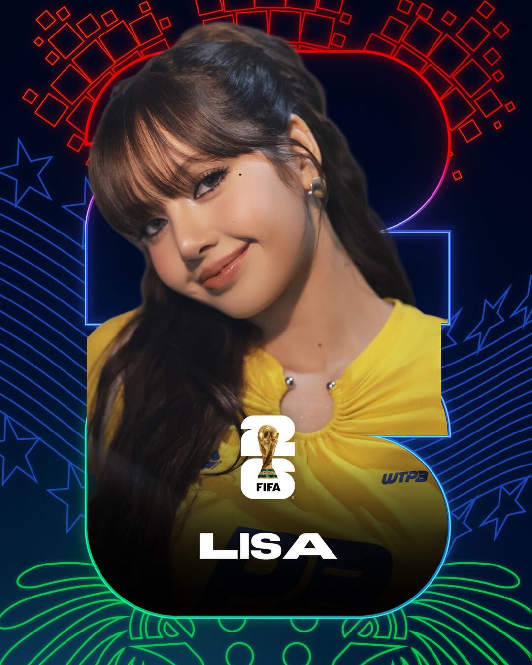 Vai trò tại FIFA World Cup 2026 của Lisa (BLACKPINK) và BTS có gì khác nhau?插图1 bzvn-lisa-fifa-world-cup-2026-trinh-dien-mua-ve (1)